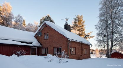 House at On in Winter